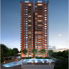 Apartments built using advanced MIVAN construction technology for superior finish